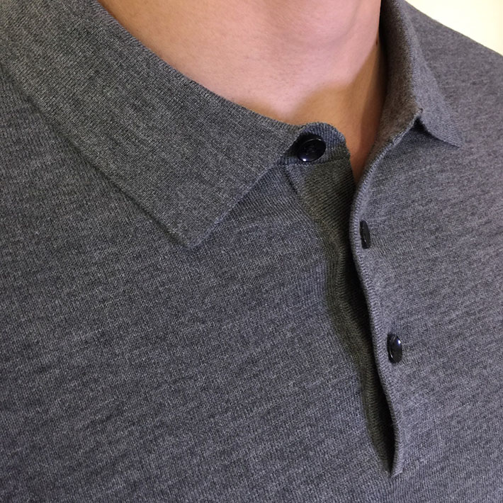 最高級ゼニアスーパーコピー ZEGNA メンズ ニット&セーター アウター Sweaters Grey グレー 2525162 ポロシャツ 流行り 2025 メンズ - 画像 (4)