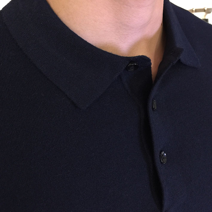最高級ゼニアスーパーコピー ZEGNA メンズ ニット&セーター アウター Sweaters Grey ネイビー 2525163 ポロシャツ 流行り 2025 メンズ - 画像 (4)