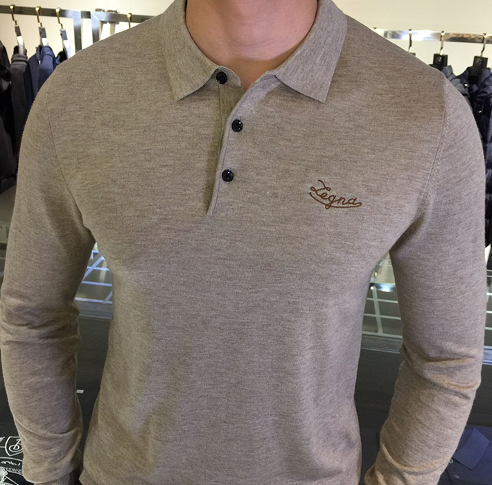 最高級ゼニアスーパーコピー ZEGNA メンズ ニット&セーター アウター Sweaters Grey グレー 2525164 ポロシャツ メンズ コーデ 40 代 - 画像 (7)