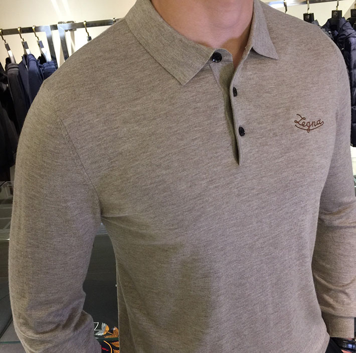 最高級ゼニアスーパーコピー ZEGNA メンズ ニット&セーター アウター Sweaters Grey グレー 2525164 ポロシャツ メンズ コーデ 40 代 - 画像 (5)