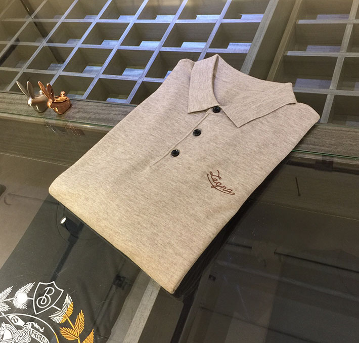 最高級ゼニアスーパーコピー ZEGNA メンズ ニット&セーター アウター Sweaters Grey グレー 2525164 ポロシャツ メンズ コーデ 40 代 - 画像 (2)