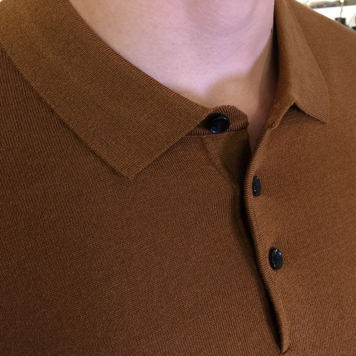 最高級ゼニアスーパーコピー ZEGNA メンズ ニット&セーター アウター Sweaters Grey ブラウン 2525165 ポロシャツ メンズ コーデ 40 代 - 画像 (4)