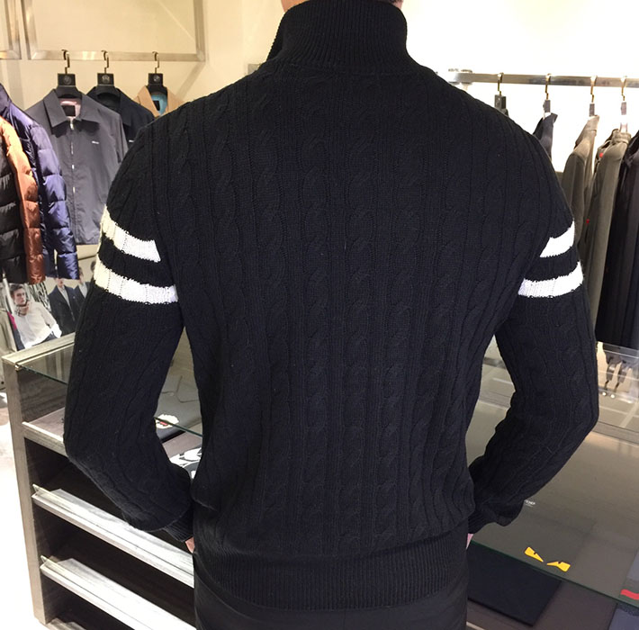 最高級モンクレールスーパーコピー Moncler ニットダウンジャケット メンズ ブランド 高級 ブラック 2525173 ジャケット 流行り メンズ - 画像 (8)