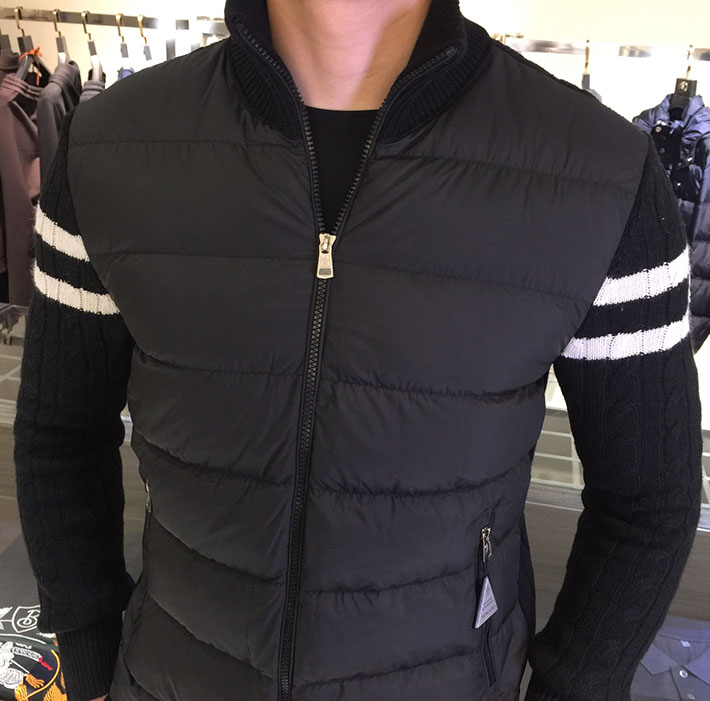最高級モンクレールスーパーコピー Moncler ニットダウンジャケット メンズ ブランド 高級 ブラック 2525173 ジャケット 流行り メンズ - 画像 (7)
