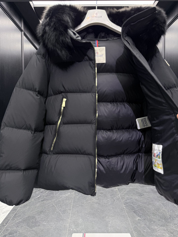 最高級モンクレールスーパーコピー Moncler Laichefurショートダウンジャケット ブラック 2525192 モンクレール レディース 人気ランキング - 画像 (3)