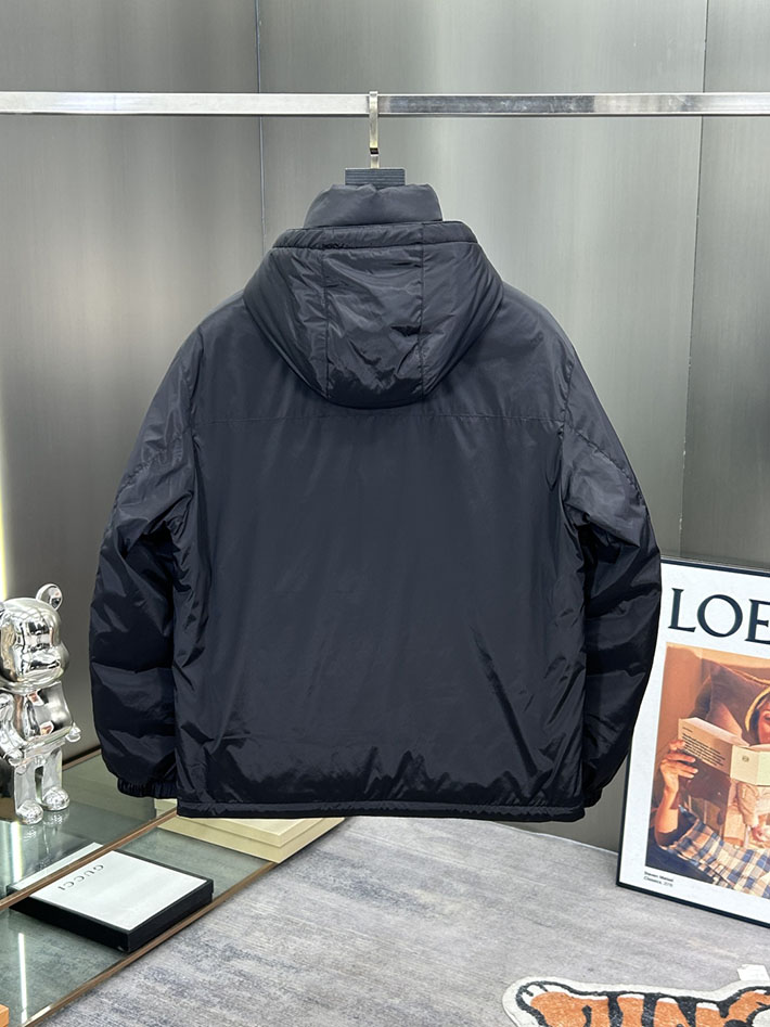 最高級プラダスーパーコピー PRADA 2025新作 Re-Nylon パファージャケット ブラック 2525207 プラダ ジャケット アウトレット - 画像 (17)
