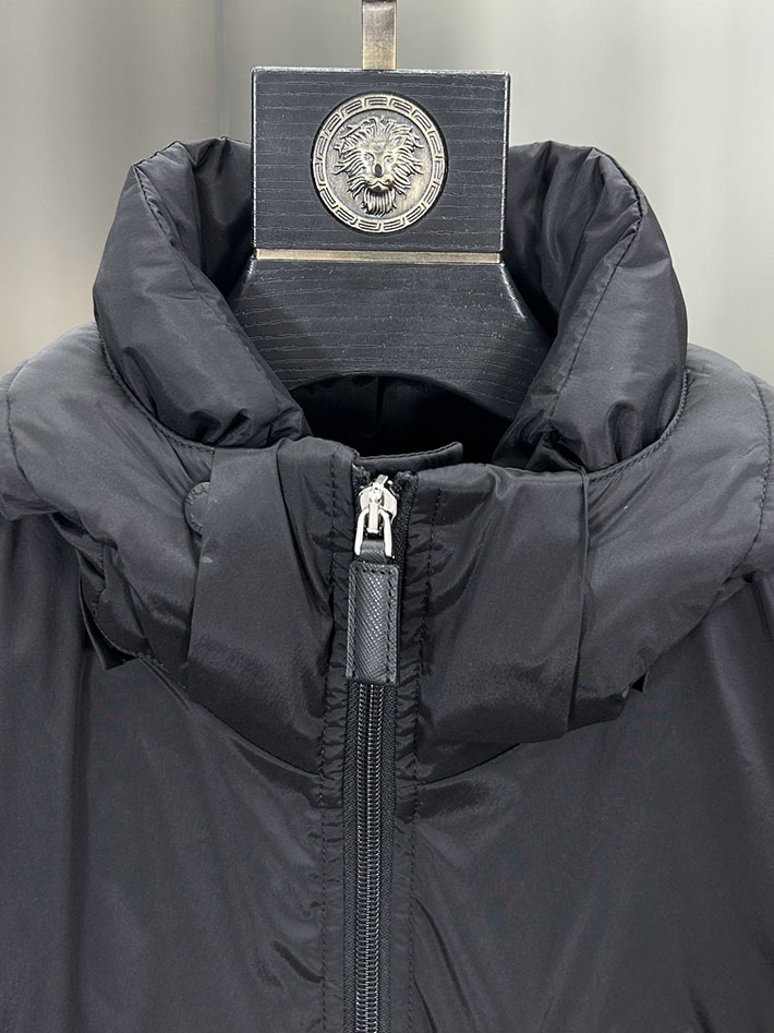 最高級プラダスーパーコピー PRADA 2025新作 Re-Nylon パファージャケット ブラック 2525207 プラダ ジャケット アウトレット - 画像 (11)