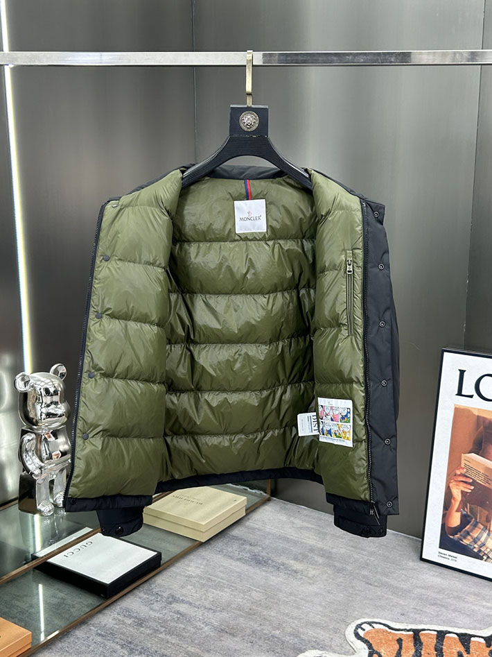 最高級モンクレールスーパーコピー Moncler Epineショートダウンジャケット ブラック 2525216 2025 ダウンジャケット メンズ - 画像 (16)