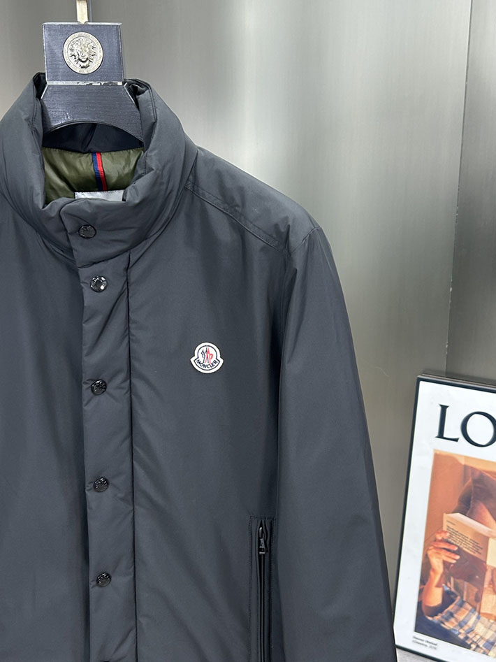 最高級モンクレールスーパーコピー Moncler Epineショートダウンジャケット ブラック 2525216 2025 ダウンジャケット メンズ - 画像 (7)