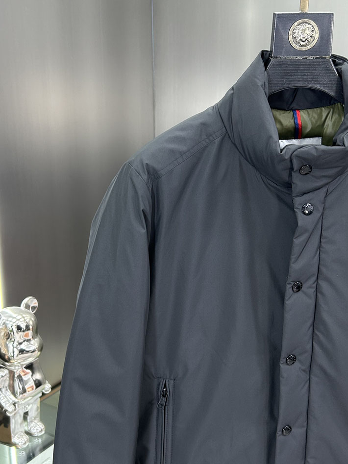 最高級モンクレールスーパーコピー Moncler Epineショートダウンジャケット ブラック 2525216 2025 ダウンジャケット メンズ - 画像 (6)