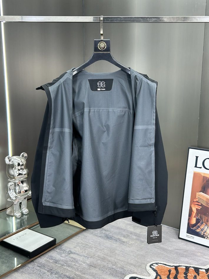 最高級アークテリクススーパーコピー Atom SL Hoody ソフトシェルジャケット フリースパーカー ブルー 2525225 アークテリクス フリース メンズ - 画像 (3)