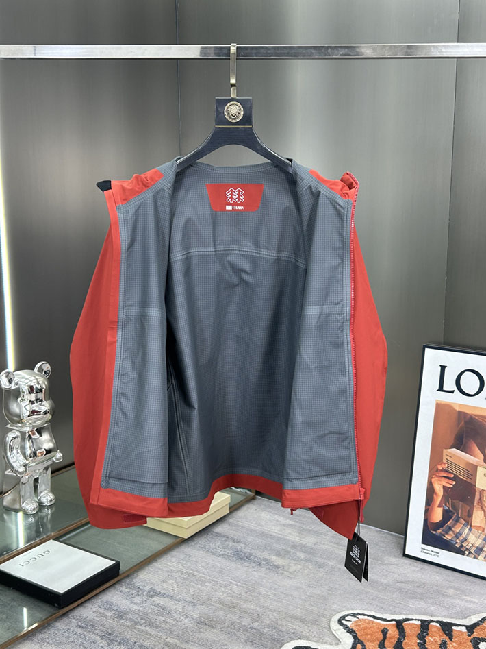 最高級アークテリクススーパーコピー Atom SL Hoody ソフトシェルジャケット フリースパーカー レッド 2525226 アークテリクス フリース メンズ - 画像 (3)