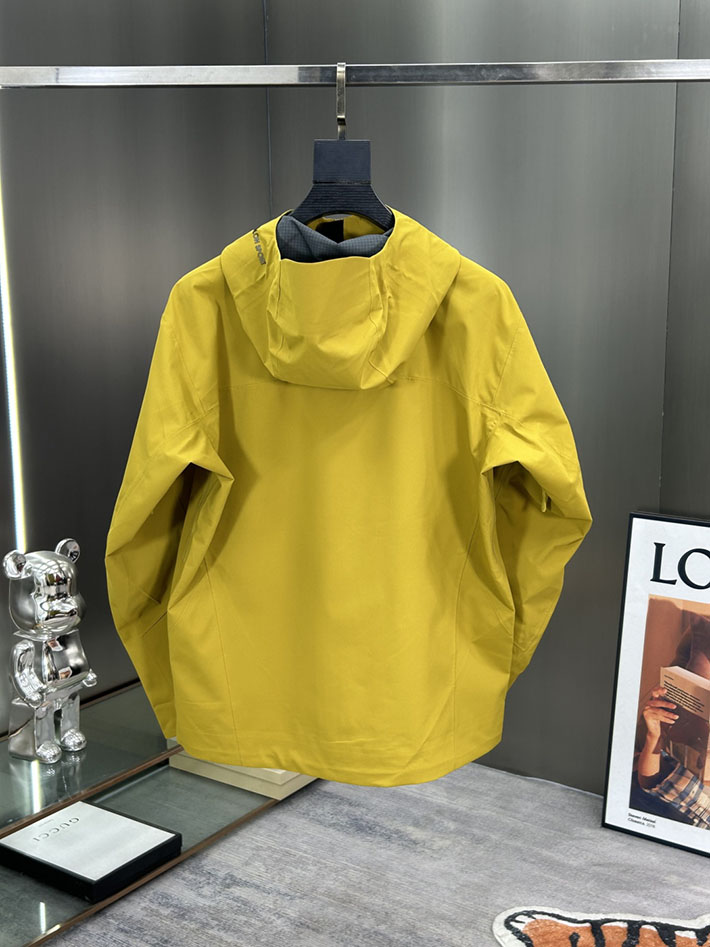 最高級アークテリクススーパーコピー Atom SL Hoody ソフトシェルジャケット フリースパーカー イエロー 2525227 アークテリクス フリース メンズ - 画像 (12)