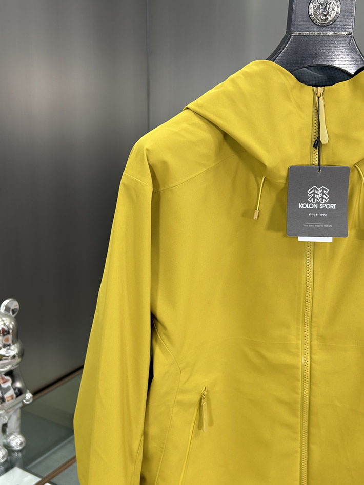 最高級アークテリクススーパーコピー Atom SL Hoody ソフトシェルジャケット フリースパーカー イエロー 2525227 アークテリクス フリース メンズ - 画像 (8)