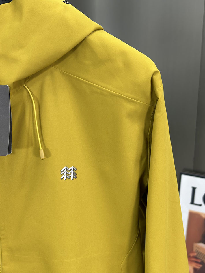 最高級アークテリクススーパーコピー Atom SL Hoody ソフトシェルジャケット フリースパーカー イエロー 2525227 アークテリクス フリース メンズ - 画像 (6)