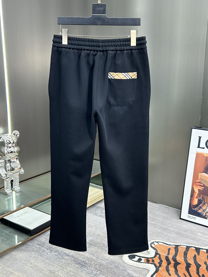 最高級バーバリースーパーコピー BURBERRY ロングパンツ メンズ ボトムス スウェット ロゴプリント ブラック 2525240 バーバリー パンツ メンズ - 画像 (13)