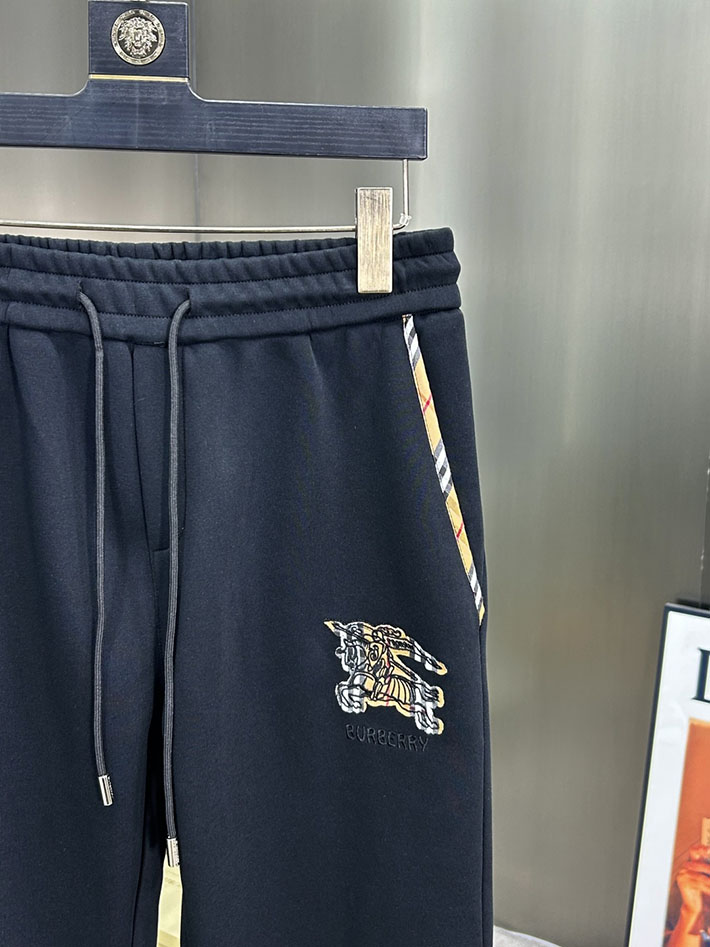 最高級バーバリースーパーコピー BURBERRY ロングパンツ メンズ ボトムス スウェット ロゴプリント ブラック 2525240 バーバリー パンツ メンズ - 画像 (11)