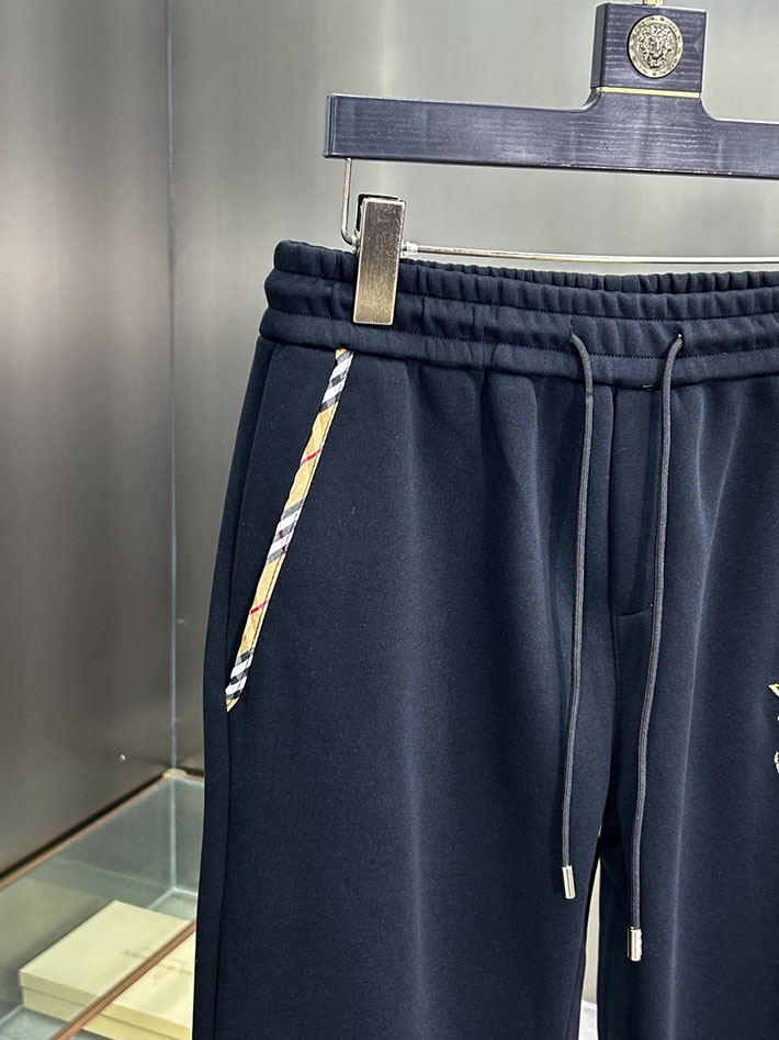 最高級バーバリースーパーコピー BURBERRY ロングパンツ メンズ ボトムス スウェット ロゴプリント ブラック 2525240 バーバリー パンツ メンズ - 画像 (10)