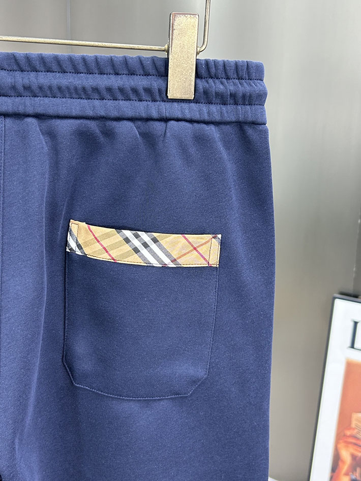 最高級バーバリースーパーコピー BURBERRY ロングパンツ メンズ ボトムス スウェット ロゴプリント ブルー 2525241 バーバリー パンツ メンズ - 画像 (5)