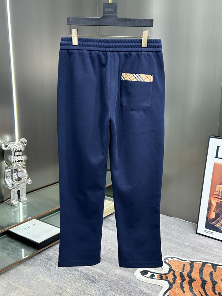 最高級バーバリースーパーコピー BURBERRY ロングパンツ メンズ ボトムス スウェット ロゴプリント ブルー 2525241 バーバリー パンツ メンズ - 画像 (13)