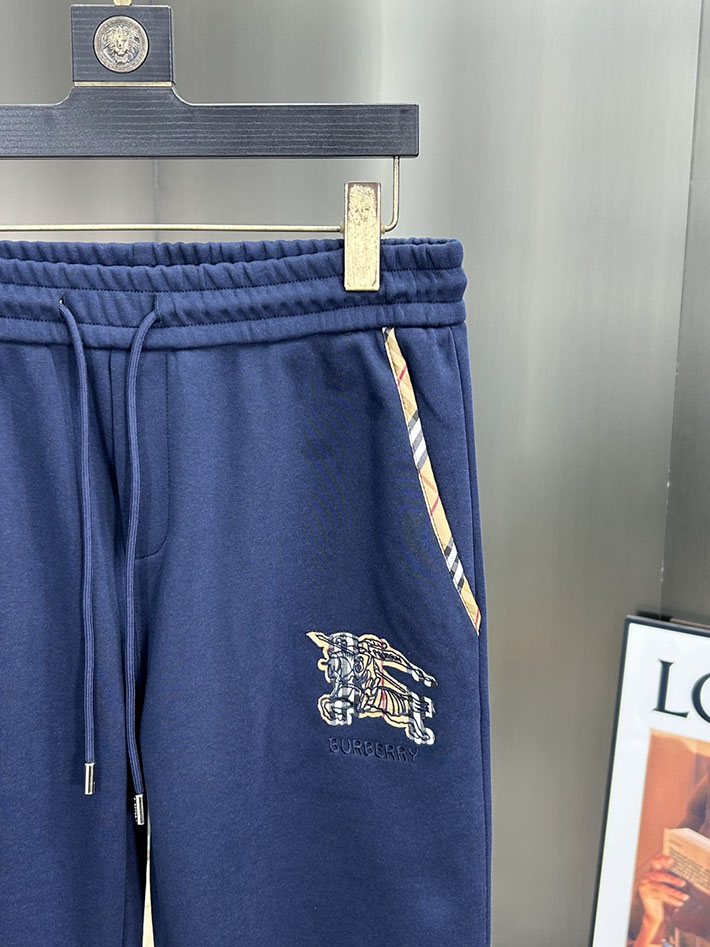 最高級バーバリースーパーコピー BURBERRY ロングパンツ メンズ ボトムス スウェット ロゴプリント ブルー 2525241 バーバリー パンツ メンズ - 画像 (11)