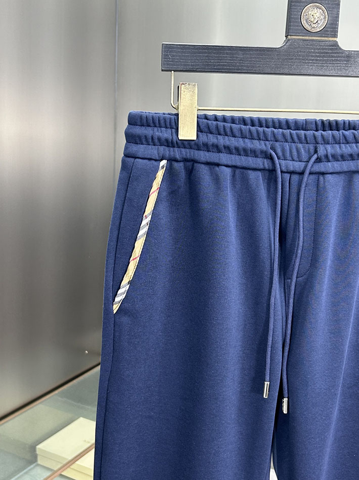 最高級バーバリースーパーコピー BURBERRY ロングパンツ メンズ ボトムス スウェット ロゴプリント ブルー 2525241 バーバリー パンツ メンズ - 画像 (10)