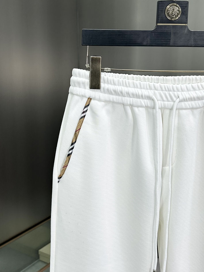 最高級バーバリースーパーコピー BURBERRY ロングパンツ メンズ ボトムス スウェット ロゴプリント ホワイト 2525242 バーバリー パンツ メンズ - 画像 (10)