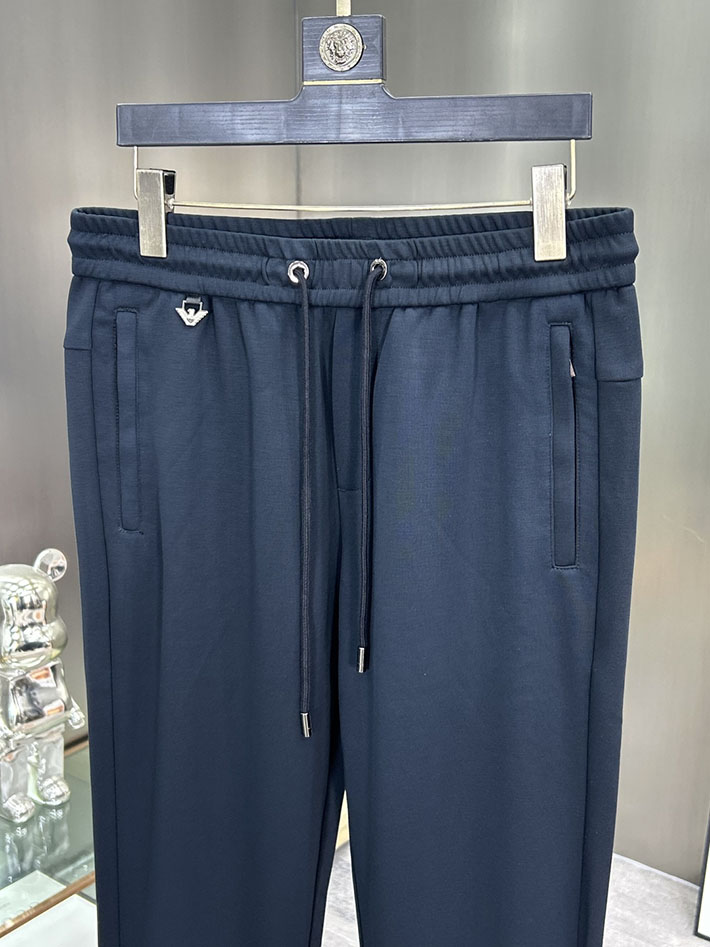 最高級ロエベスーパーコピー LOEWE 100% 綿 春秋 ズボン スウェットパンツ ネイビー 2525251 ロエベ パンツ メンズ - 画像 (5)