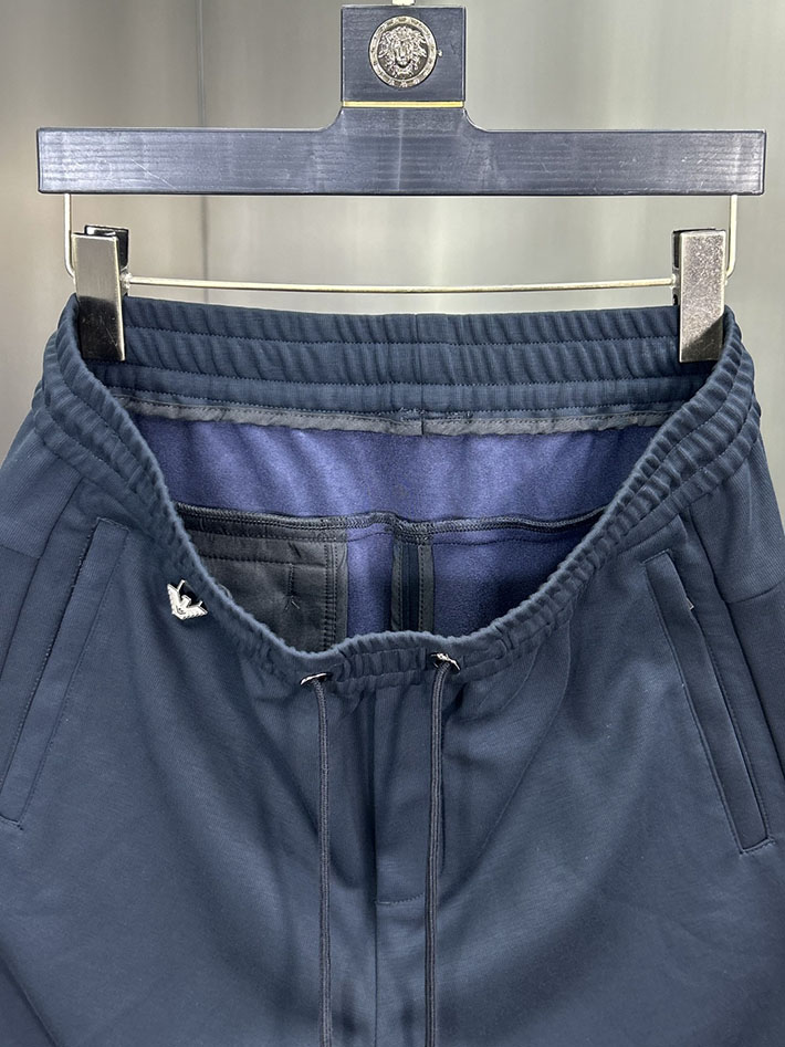 最高級ロエベスーパーコピー LOEWE 100% 綿 春秋 ズボン スウェットパンツ ネイビー 2525251 ロエベ パンツ メンズ - 画像 (3)