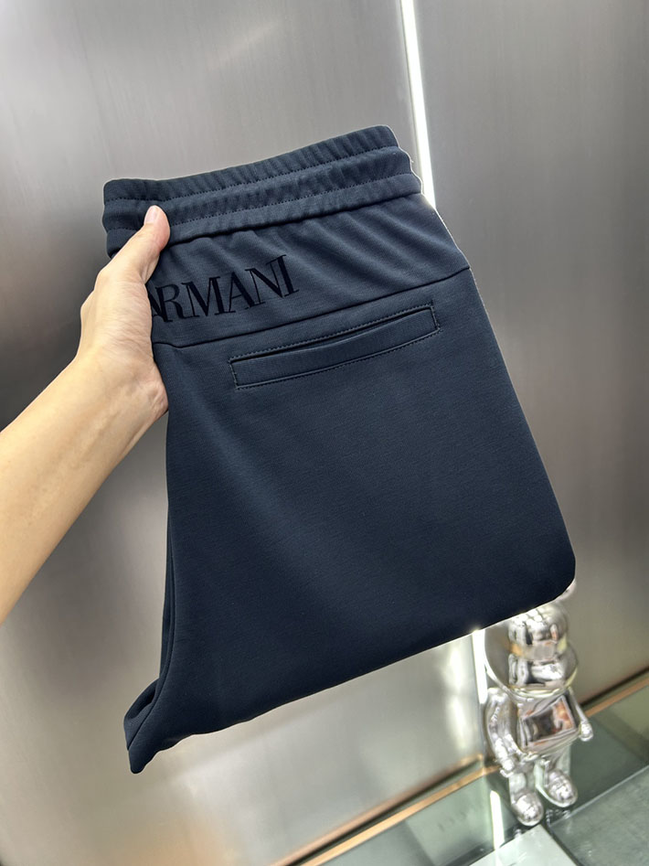 最高級ロエベスーパーコピー LOEWE 100% 綿 春秋 ズボン スウェットパンツ ネイビー 2525251 ロエベ パンツ メンズ - 画像 (2)