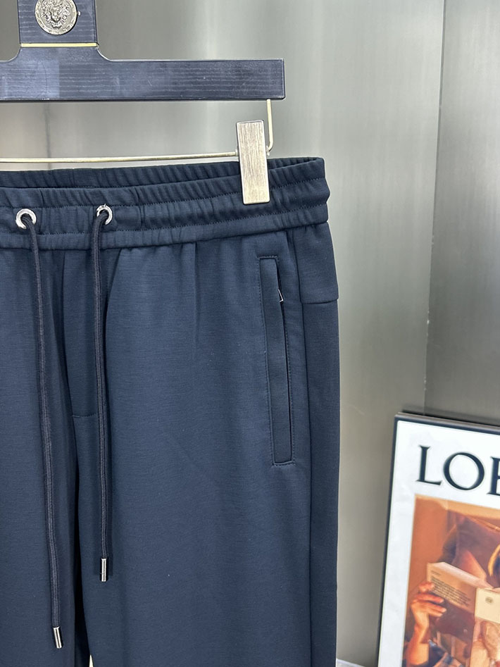 最高級ロエベスーパーコピー LOEWE 100% 綿 春秋 ズボン スウェットパンツ ネイビー 2525251 ロエベ パンツ メンズ - 画像 (11)