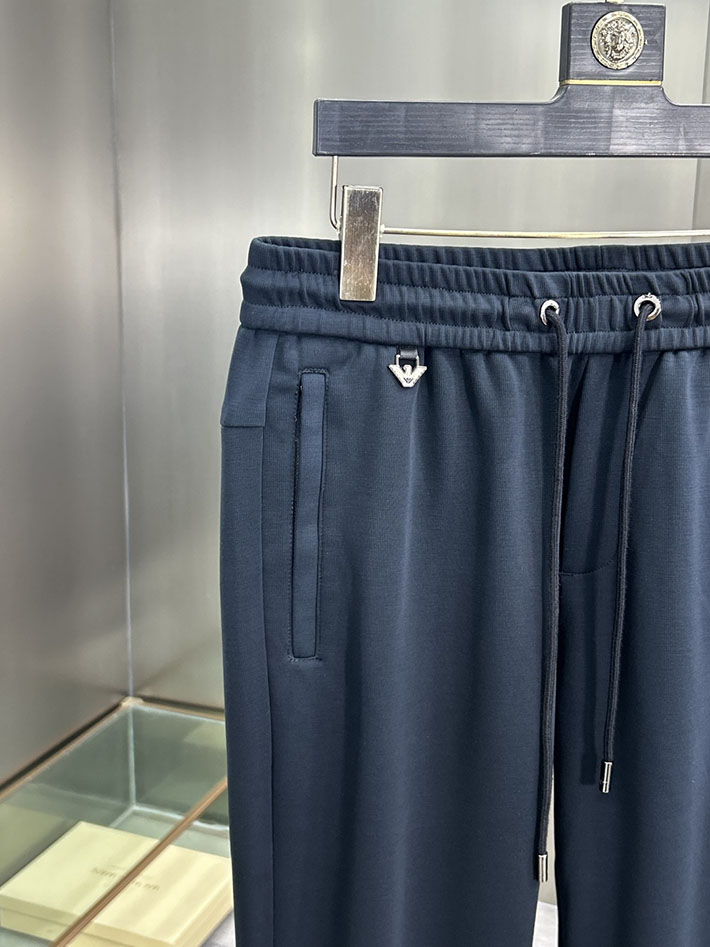最高級ロエベスーパーコピー LOEWE 100% 綿 春秋 ズボン スウェットパンツ ネイビー 2525251 ロエベ パンツ メンズ - 画像 (10)