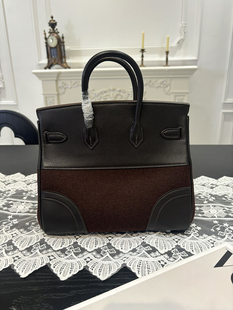 エルメス HERMES バーキン25 ゴーチーム ブルーインディゴ スイフト/フェルト シルバー金具 2526254 バーキン25 ゴーチーム - 画像 (8)