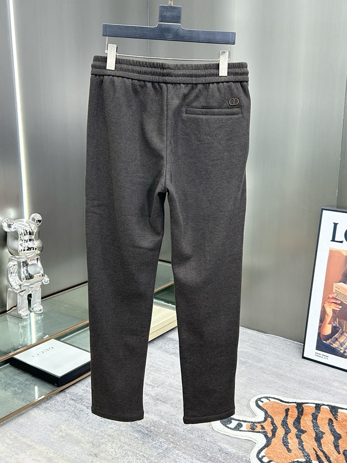最高級ディオールスーパーコピー Dior ドローストリング チェック スラックス ロングパンツ ブラウン 2525257 ディオール パンツ メンズ - 画像 (12)