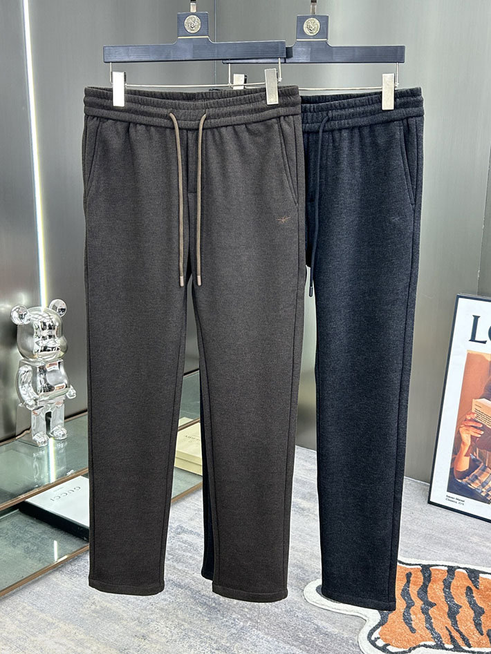 最高級ディオールスーパーコピー Dior ドローストリング チェック スラックス ロングパンツ ブラウン 2525257 ディオール パンツ メンズ - 画像 (11)