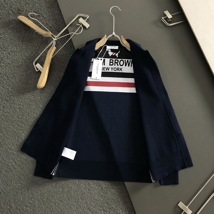 最高級トムブラウンスーパーコピー Thom Browne 長袖シャツ カーディガン メンズ トップス ブラック 2525263 トムブラウン ジャケット メンズ - 画像 (6)