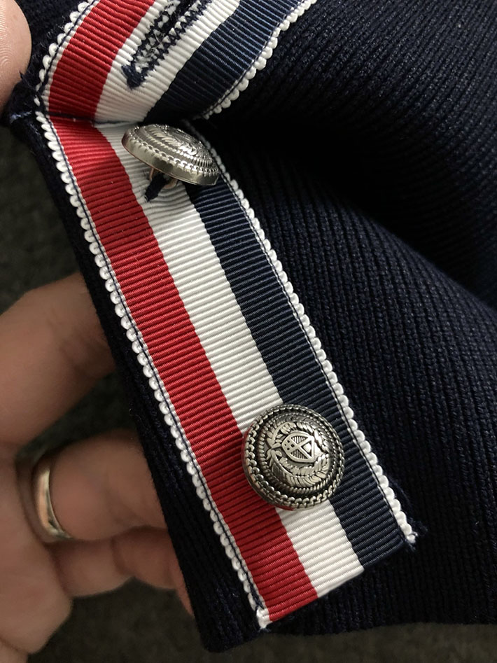 最高級トムブラウンスーパーコピー Thom Browne 長袖シャツ カーディガン メンズ トップス ブラック 2525263 トムブラウン ジャケット メンズ - 画像 (5)