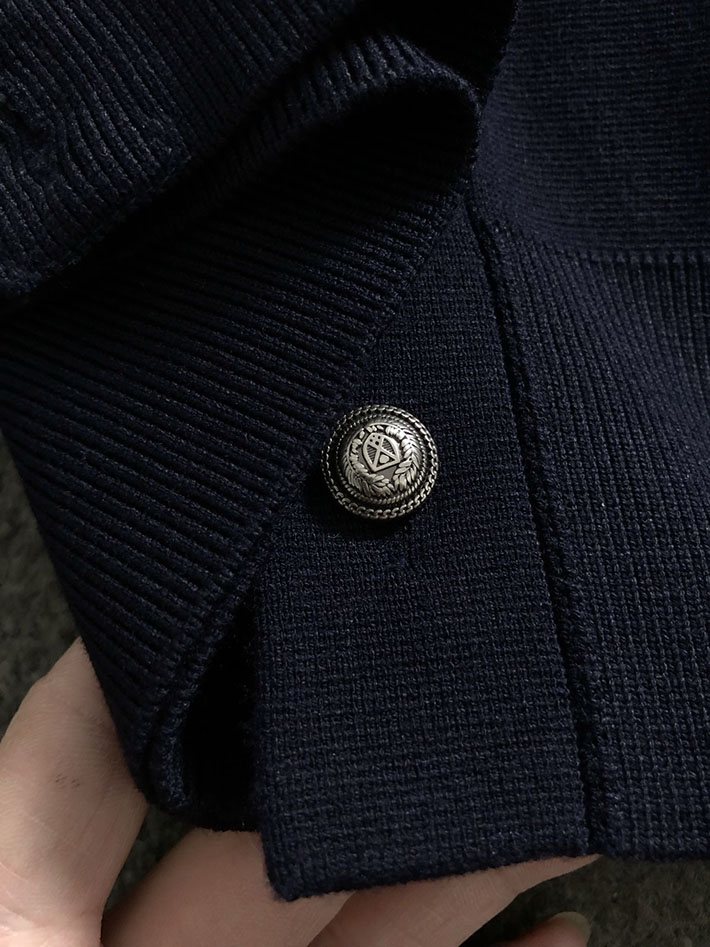 最高級トムブラウンスーパーコピー Thom Browne 長袖シャツ カーディガン メンズ トップス ブラック 2525263 トムブラウン ジャケット メンズ - 画像 (4)