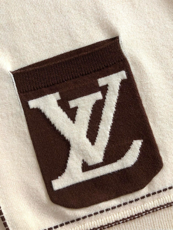 ルイヴィトン Cardigã Leve com Assinatura 1AFPXV LVロゴ カーディガン ルイヴィトン メンズ ジャケット - 画像 (5)