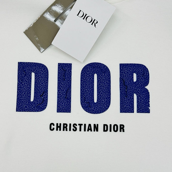 最高級ディオールスーパーコピー Dior DANIEL ARSHAM ロゴ コットンフーディ ホワイト 2525299 ディオール パーカー 新作 - 画像 (6)