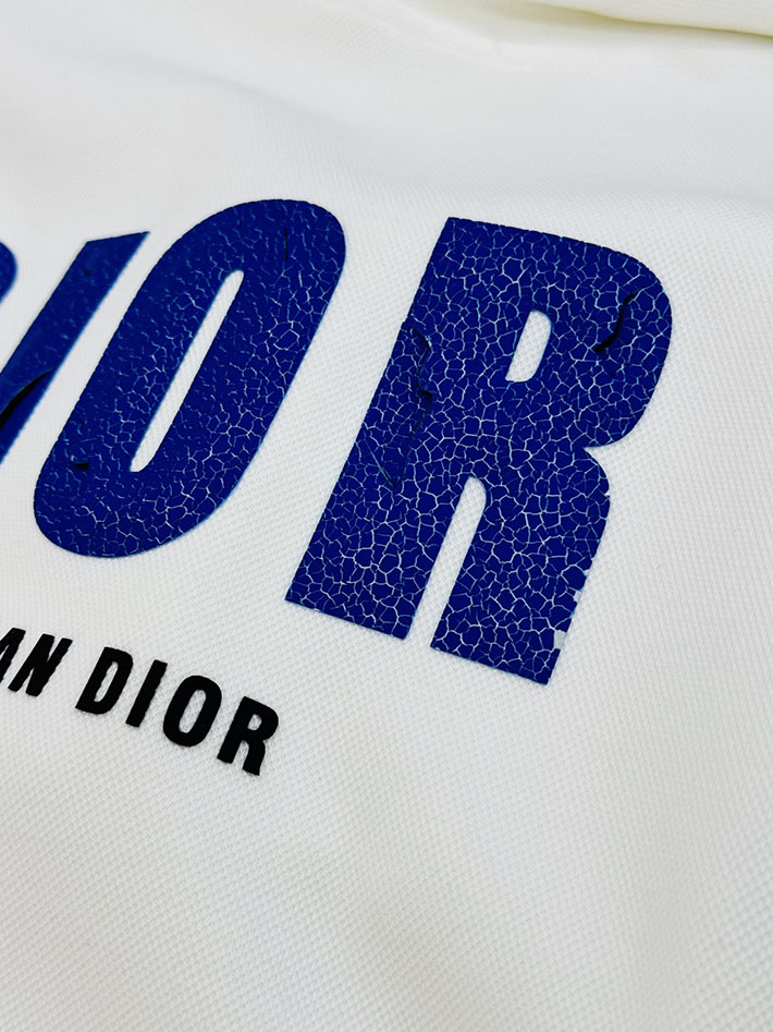最高級ディオールスーパーコピー Dior DANIEL ARSHAM ロゴ コットンフーディ ホワイト 2525299 ディオール パーカー 新作 - 画像 (5)