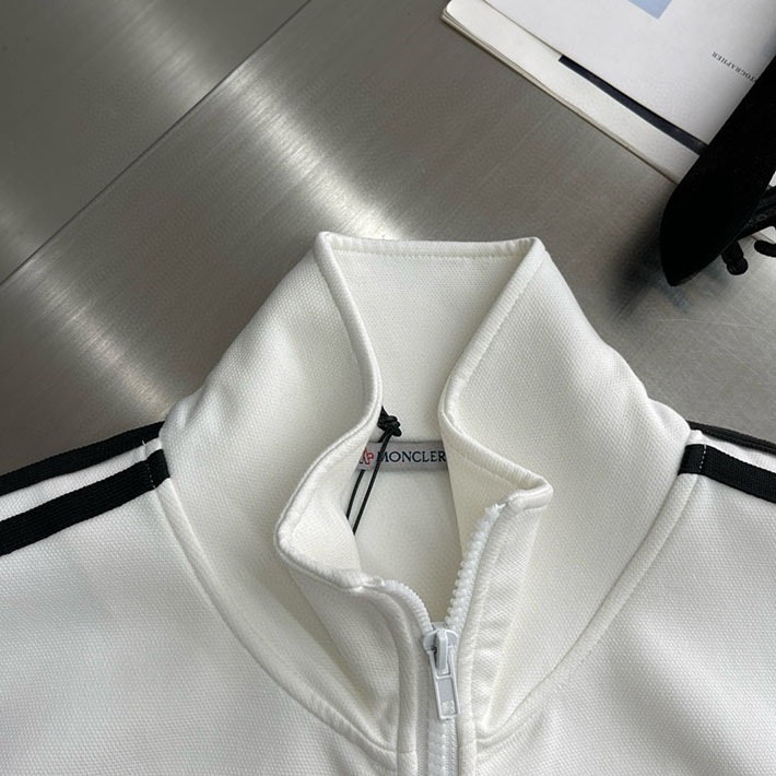 最高級モンクレールスーパーコピー MONCLER ロゴ パーカー パンツ 上下セット ホワイト 2525301 MONCLER セットアップ - 画像 (8)