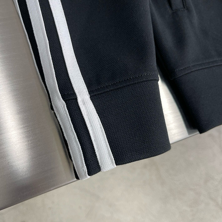 最高級モンクレールスーパーコピー MONCLER ロゴ パーカー パンツ 上下セット ブラック 2525302 MONCLER セットアップ - 画像 (6)