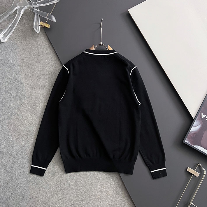 最高級エルメススーパーコピー服 HERMES empreintes sellier cuir トレーナー ブラック 2525324 エルメス トレーナー メンズ - 画像 (5)