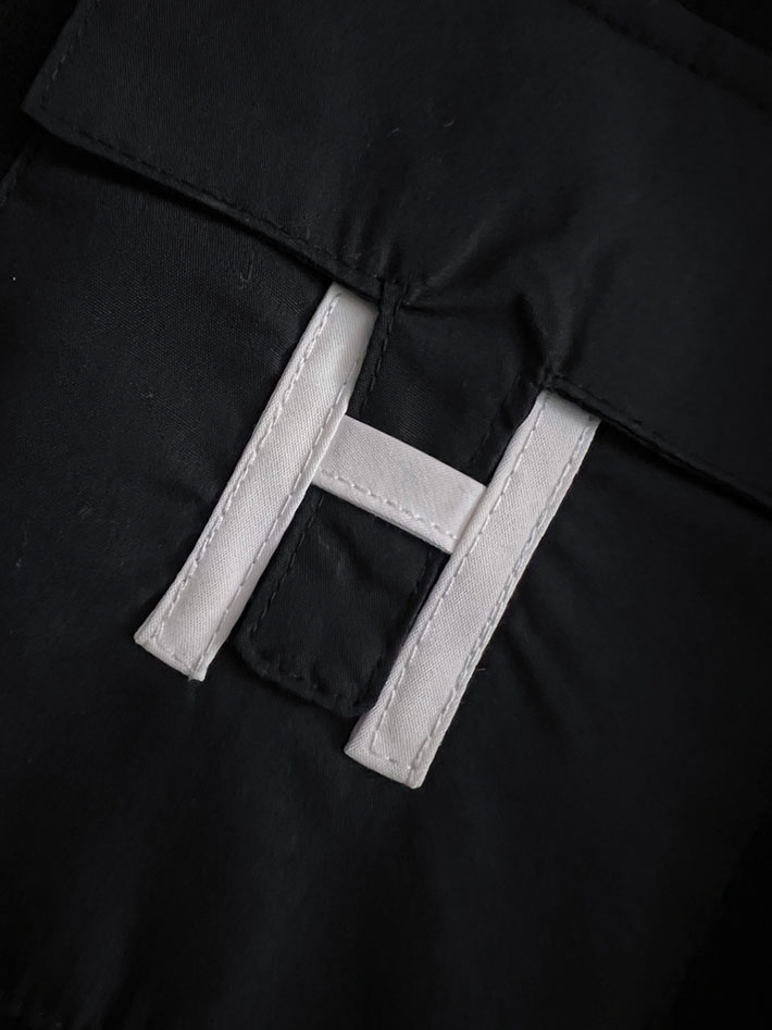 最高級エルメススーパーコピー服 HERMES empreintes sellier cuir トレーナー ホワイト 2525325 エルメス トレーナー メンズ - 画像 (3)