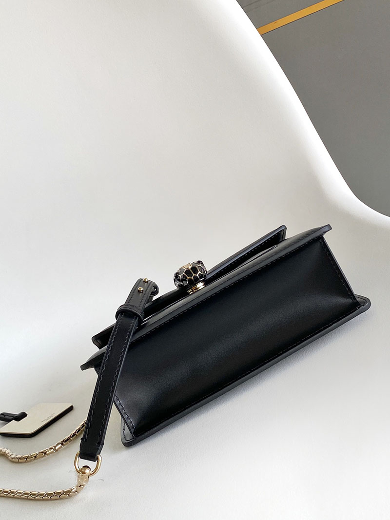 最高級ブルガリスーパーコピー BVLGARI SERPENTI FOREVER MINI TOP HANDLE ショルダーバッグ ブラック 2526368 ブルガリ バッグ アウトレット - 画像 (6)