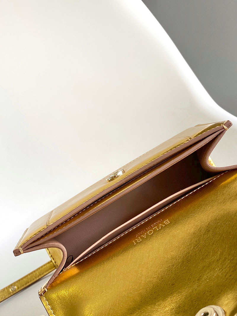 最高級ブルガリスーパーコピー BVLGARI SERPENTI FOREVER MINI TOP HANDLE ショルダーバッグ ゴールド 2526369 ブルガリ バッグ 新作 - 画像 (3)