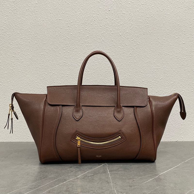 最高級セリーヌスーパーコピー CELINE ミディアム スマイル ニューラゲージ / サプル シャイニー 123693GW2.28BK セリーヌ バッグ アウトレット - 画像 (9)