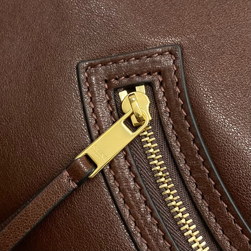 最高級セリーヌスーパーコピー CELINE ミディアム スマイル ニューラゲージ / サプル シャイニー 123693GW2.28BK セリーヌ バッグ アウトレット - 画像 (5)