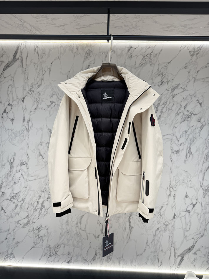 最高級モンクレールスーパーコピー Moncler メンズ 大きいサイズ ホワイト 冬 ダウンコート シンプル ホワイト 2525377 モンクレール ダウン メンズ 人気 - 画像 (9)